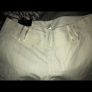 Banana Republic White Slacks
